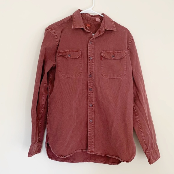 Levi's Other - Levi's Rustic Red Button Down Size Medium